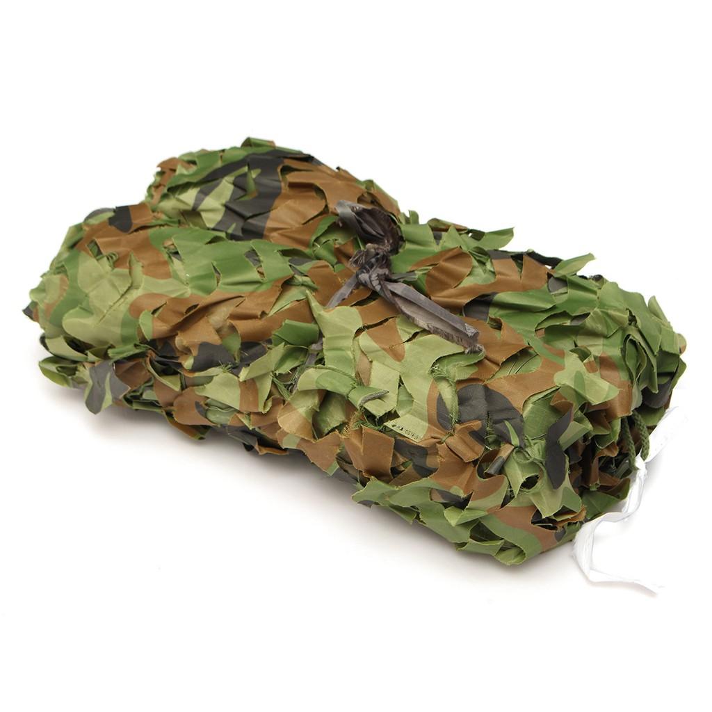 Hunting Camping Outdoor Desert Woodland Blinds Army Military Camouflage Camo Net Sun Shelter Jungle Shelter Cover 3x5m