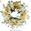 Artificial Flower Wreath Easter Valentines Day Hotel Restaurant Door Decorations
