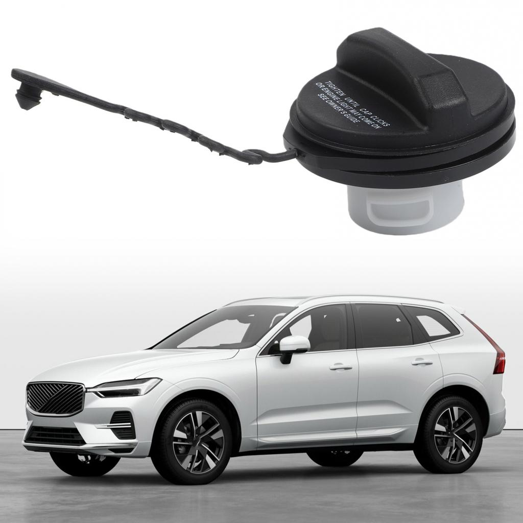 Easy Installation Fuel Tank Cover for Volvo C30 C70 S40 V50 05 13 Dark Gray