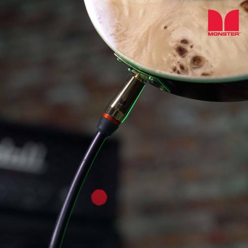 MONSTER CABLE ROCK2-12 600540, 12ft Guitar Cable with Direct To Direct Plugs, M