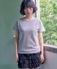 AMBLER Garden Embroidered Short Sleeve T-Shirt Acr701 (Melange)