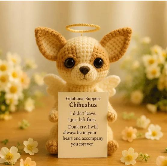 Yorkie Memorial Crochet Pattern Emotional Support Project Sympathy Gift for Dog Lovers Healing Craft for Coping with Pet Loss