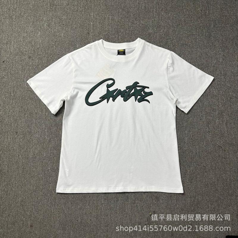 New High Street Corteiz Alcatraz Fun Letter Print Men's and Women's Casual Short Sleeve T-Shirt