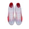 Puma Ultra Pro High-End High-Top Casual Comfortable Breathable MG (Rubber Short Studs) Fabric Soccer Shoes Men soccer shoes White Red 107508-01
