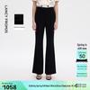 LANCY Women's High-Waist Triacetate Flare Pants
