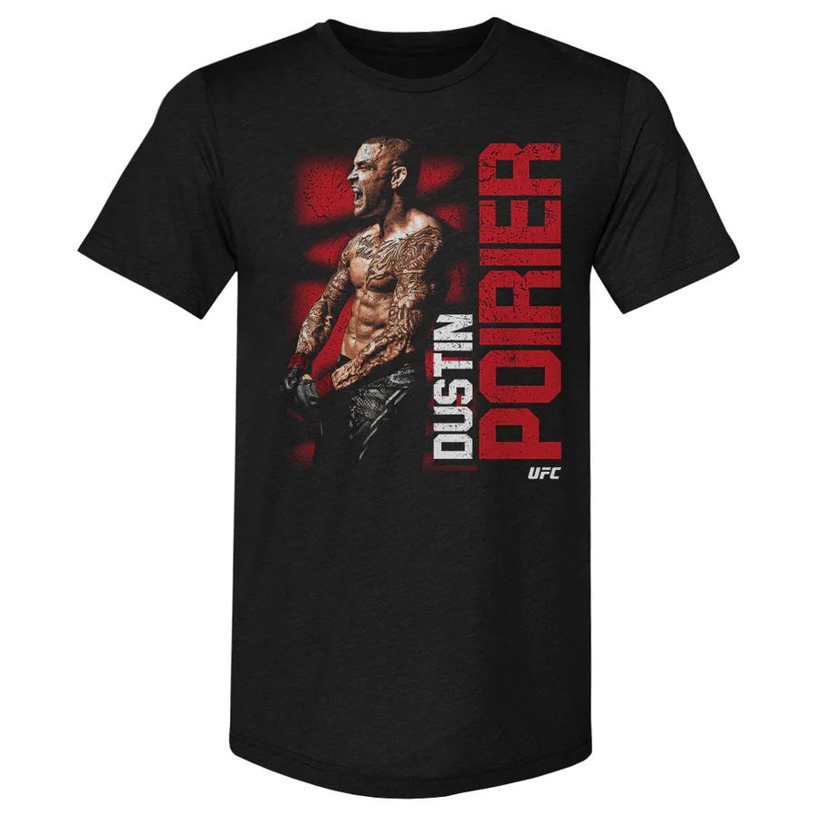 

2026 Лето UFC Дастин Порье Боевой Графический Футболка Женская Спортивная Хлопок Короткий Рукав Свободная Повседневная Фитнес Рубашка Унисекс S