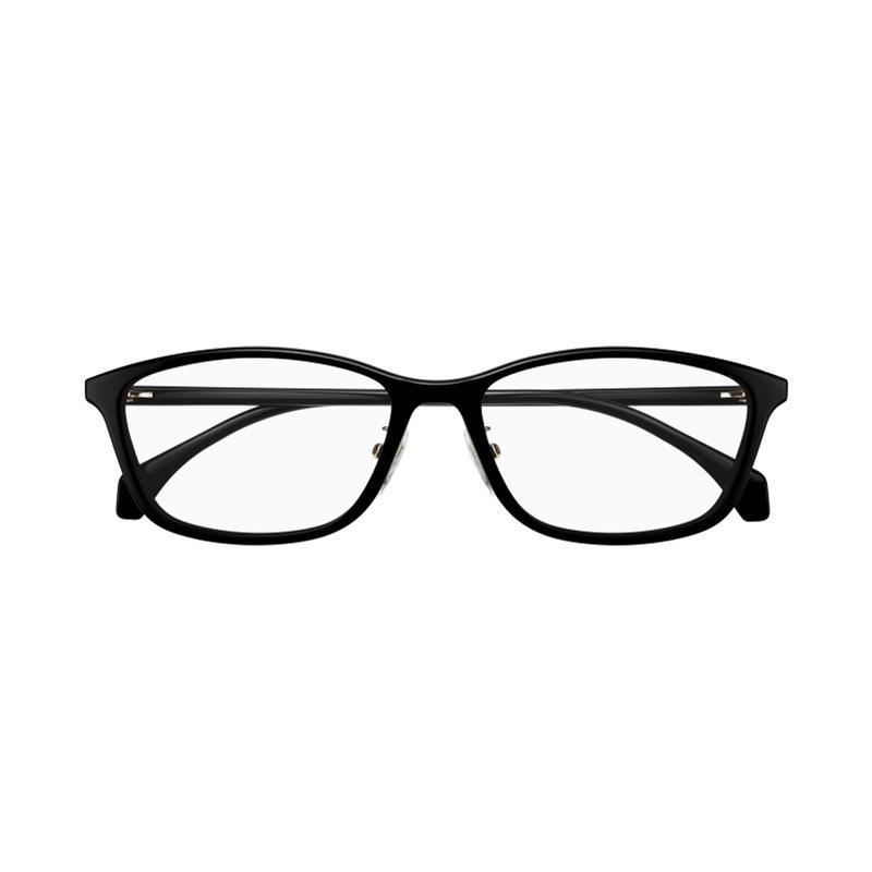 Gucci Optical Glasses Classic Letter Logo Lightweight Black 55 In Original Box and Bag (new and Old Versions of Glasses Case Are Random)