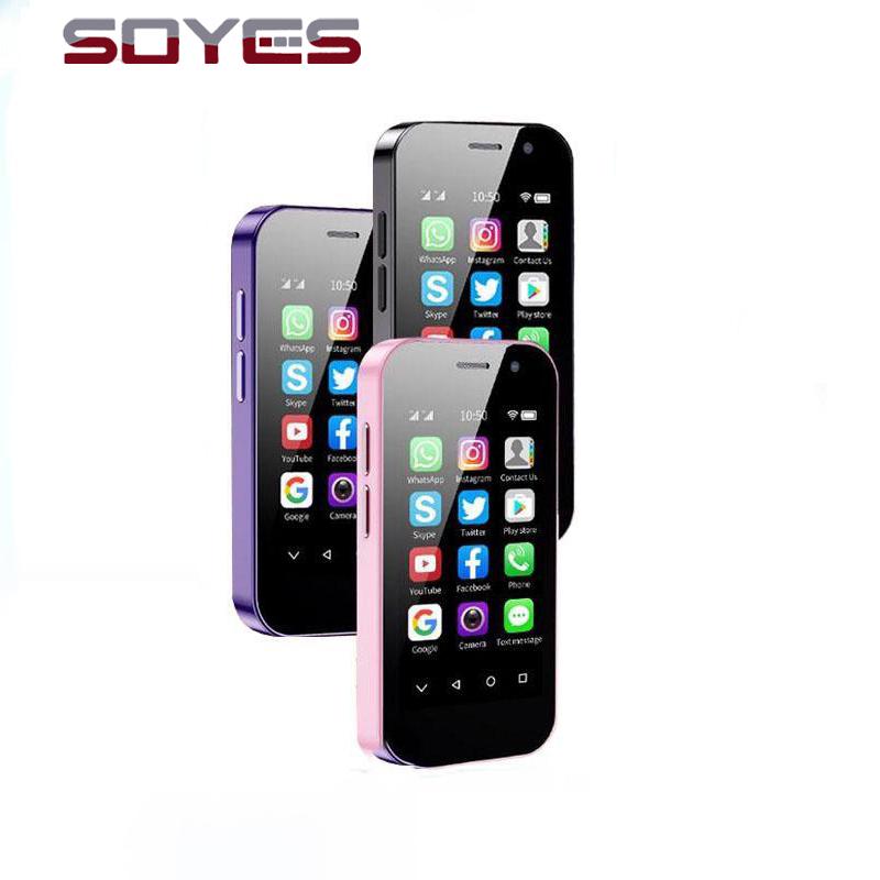 

SOYES XS14 PRO 4G мини-смартфон 3,0-дюймовый Android 9.0 четырехъядерный процессор ОЗУ 2 ГБ / 3 ГБ ROM 16 ГБ / 32 ГБ / 64 ГБ 2600 мАч Face ID Type C OTG маленький смартфон