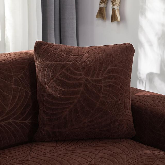 2pcs Water Resistant Pillow Cover Jacquard Stretch Pillowcase 45 *45cm Throw Pillow Covers Elastic Cushion Cover