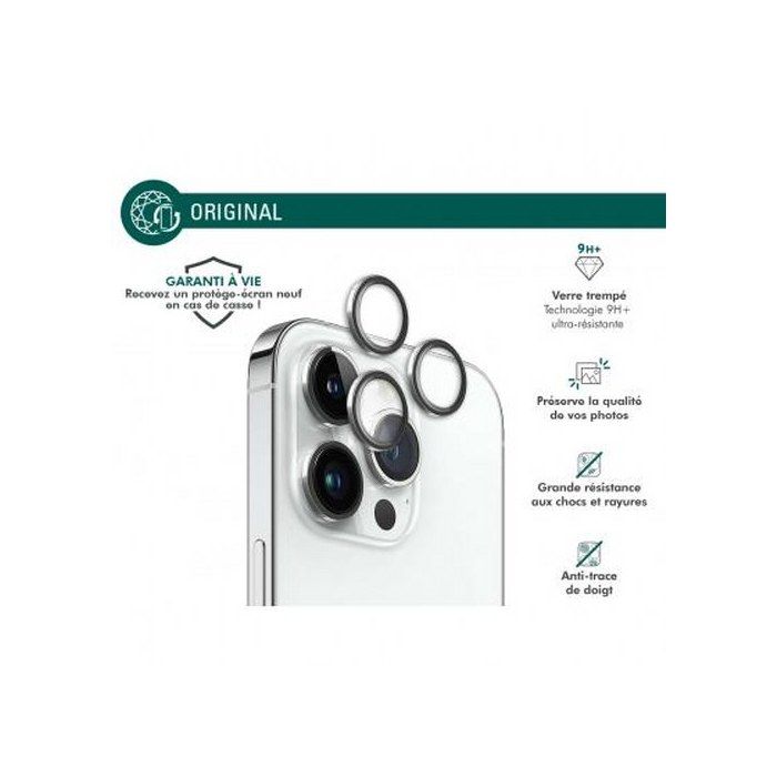 Protecteur d'objectif - iPhone 14 Pro/14 Pro Max - Verre trempé - Résistant aux rayures - Protection caméra