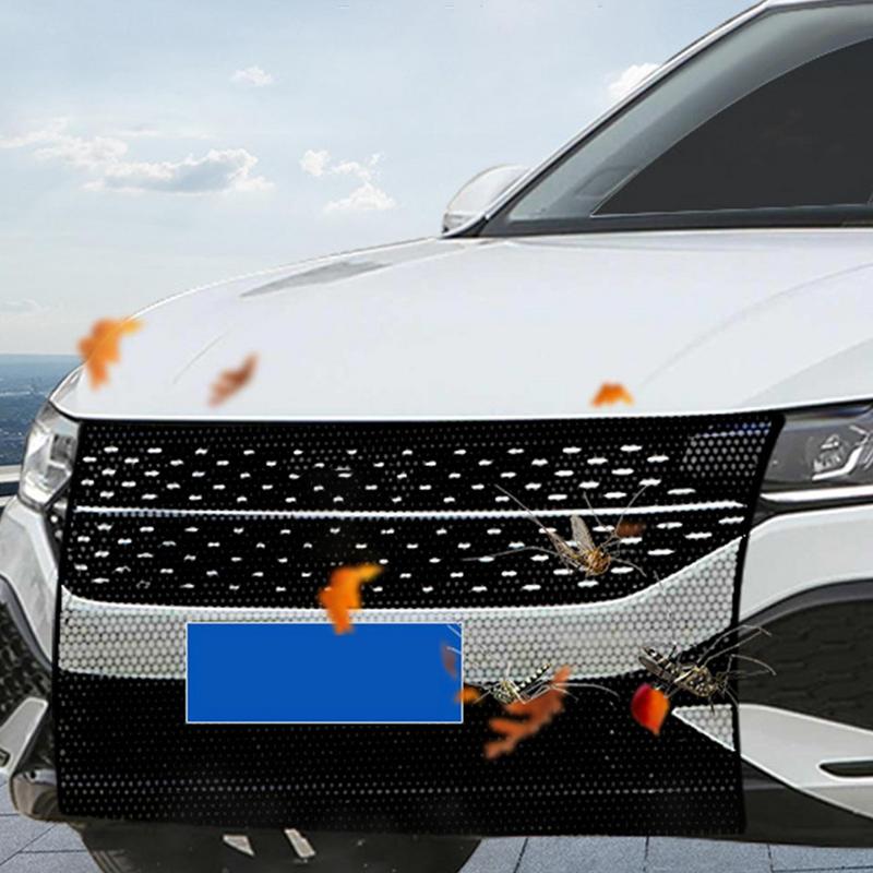 Car Engine Grill Filtering Mesh For Auto Front Vehicle Radiator Filtering Net For Sedan RV Preventing Stones Dirt And Leaves