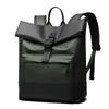 Men's Spliced Waterproof Laptop Backpack