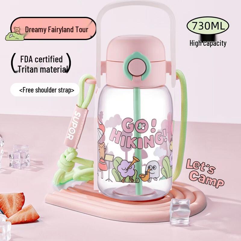 SUPOR Kids Insulated Straw Water Bottle