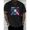 European Size 180g Comfy Star Print T-Shirt for Summer - Perfect for Family BBQs and Company Parties | Trendy Graphic Tee with Unique Design