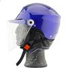 LMoDri  New Winter Motorcycle Keep Warm Helmet Motorbike Solid Color Helmet Motocross Helmet Open Face Retro