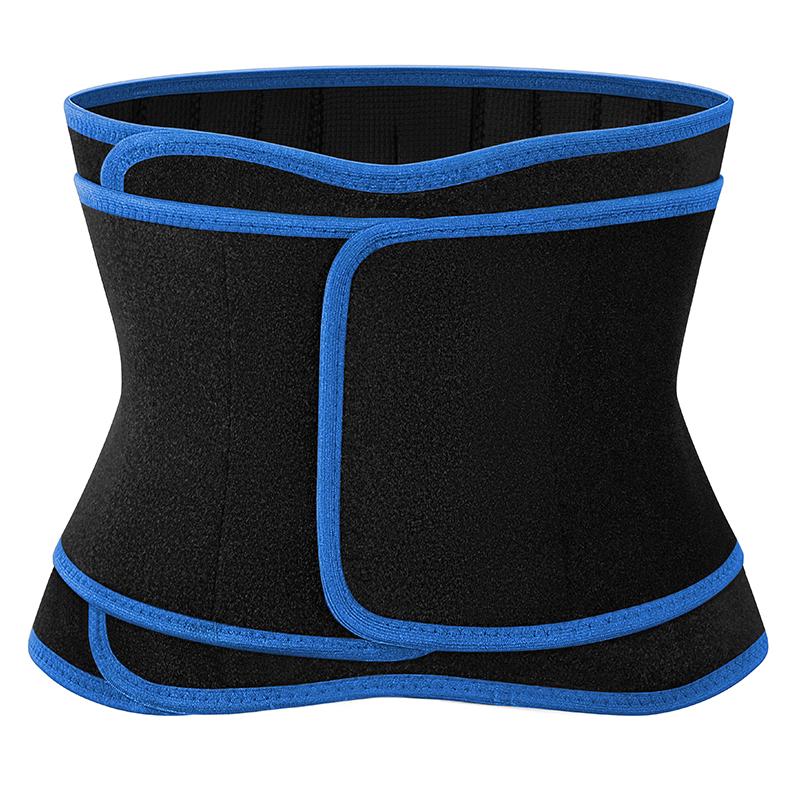 Men Sauna Waist Trainer Sweat Trimmer Belt Weight Loss Workout Fitness Compression Eraser Body Shaper