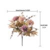 Autumn Carnation Rose Bouquet - Faux Flower Wall Decor for Home & Wedding