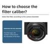 2026 NEW Universal Camera Filter Set for Canon Sony Fuji Nikon Lenses - UV CPL Polarizing ND Star Light Macro Soft Light Filters