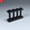 Non-Toxic 10Pcs Moc Bricks Fence Curved Railing 1 X 4 X 2 30055 15332 4 X 4 X 2 30056 Model Assembles Building Blocks Chilren'S Toys