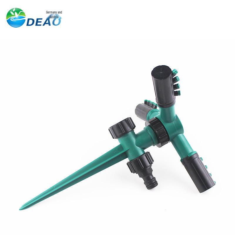 360° Automatic Rotating Sprinkler Nozzle for Garden Irrigation & Concrete Cooling