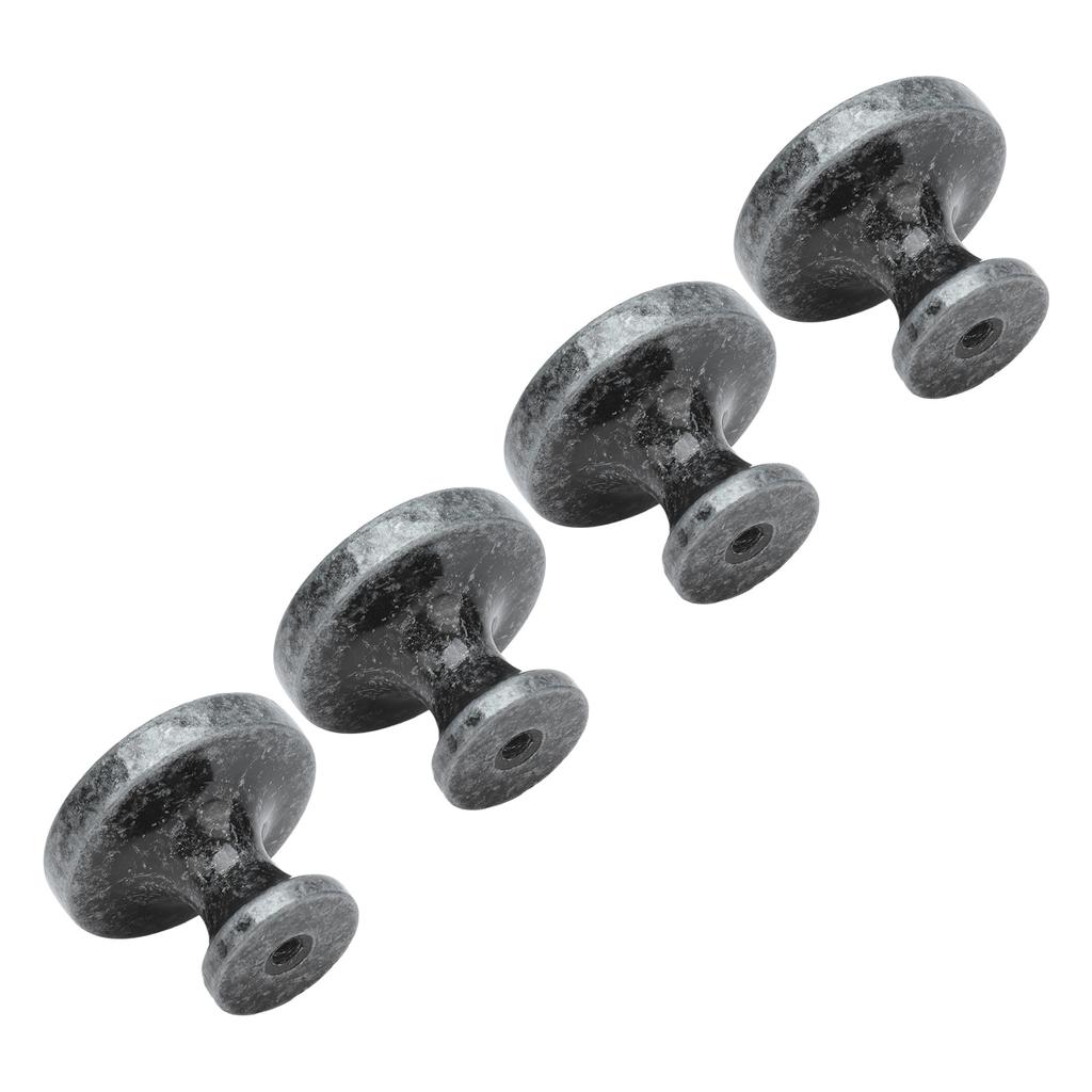 4Set Lion Head Zinc Alloy Cabinet Door Handle Modern Antique Cartoon Solid Drawer Pull Circular