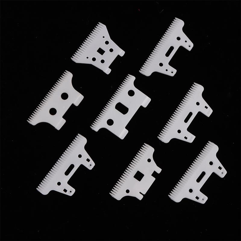 2-Loch Versetztzahn Keramische Bewegliche Klinge Akku-Haarschneider Austauschbare Klinge Für Schermaschine