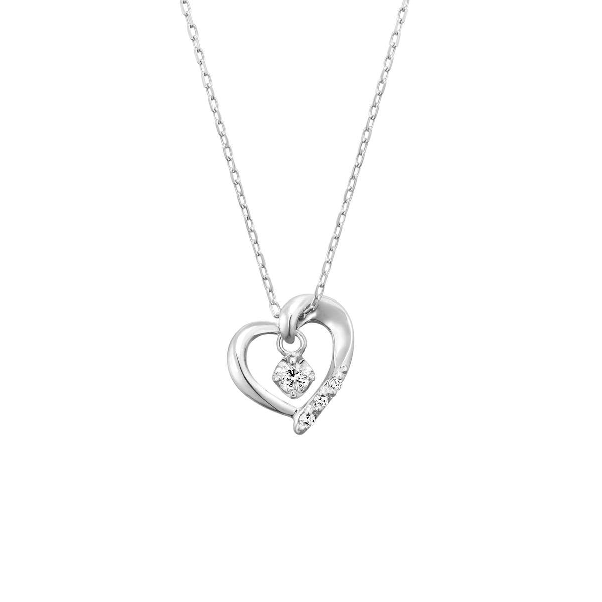 

Yondo K10 White Gold Necklace 151846123211 canal4℃ (Canal Sea) (WG)