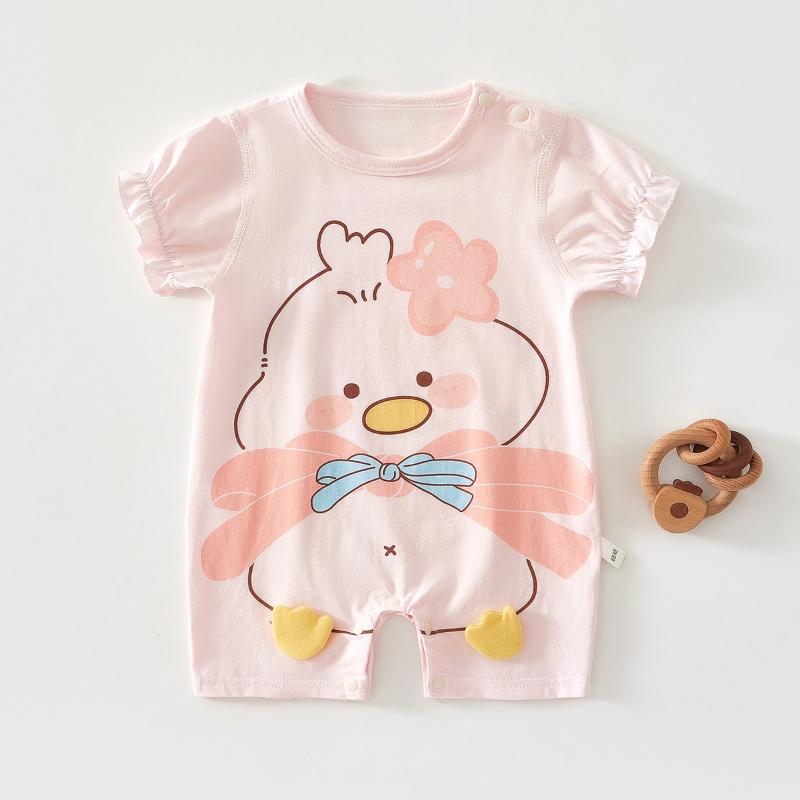 

Летняя детская одежда из мультфильмов, комбинезон с коротким рукавом, одежда для альпинизма, комбинезон для новорожденных, комбинезон для малышей, девочек и мальчиков 80