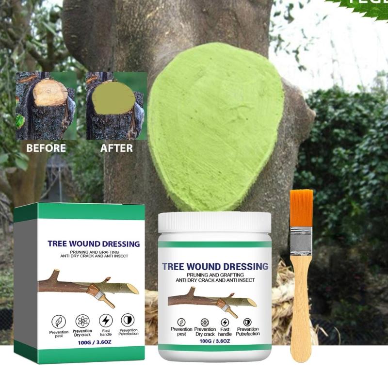 Tree Wound Sealer Healing Pastes Bonsai Cut Pastes Pruning Sealer And Tree Wound Dressing for Trees Roses 100g