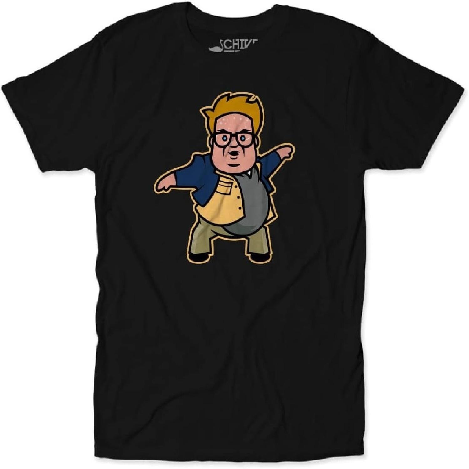 Chris Farley Matt Foley T-Shirt – SNL Van Down by The River Funny Quote Tee S