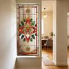 Retro Pattern Painted Mandala Outdoor Balcony Glass Display Window Sticker