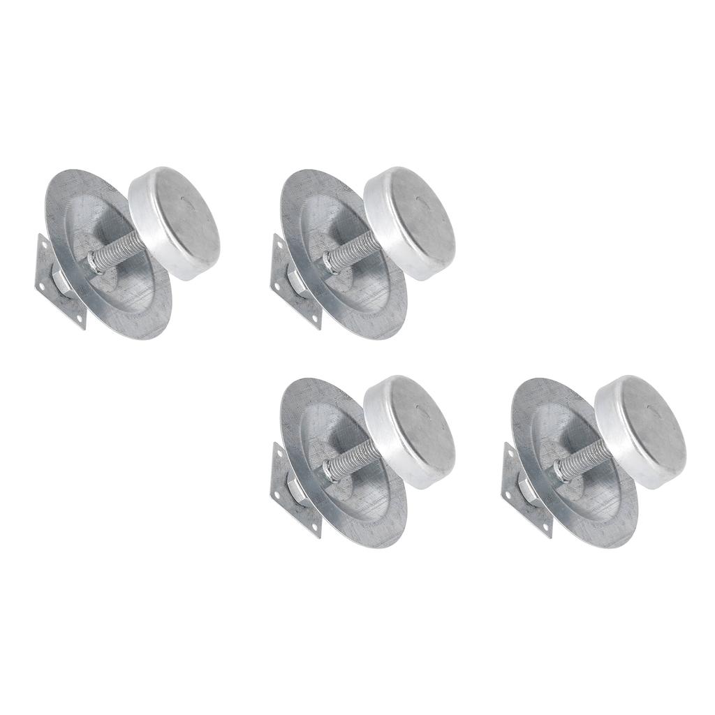 4Set Ant Proof Hive Feet Stainless Steel Beehive Base Beekeeping Beehive Stand for Beekeeper