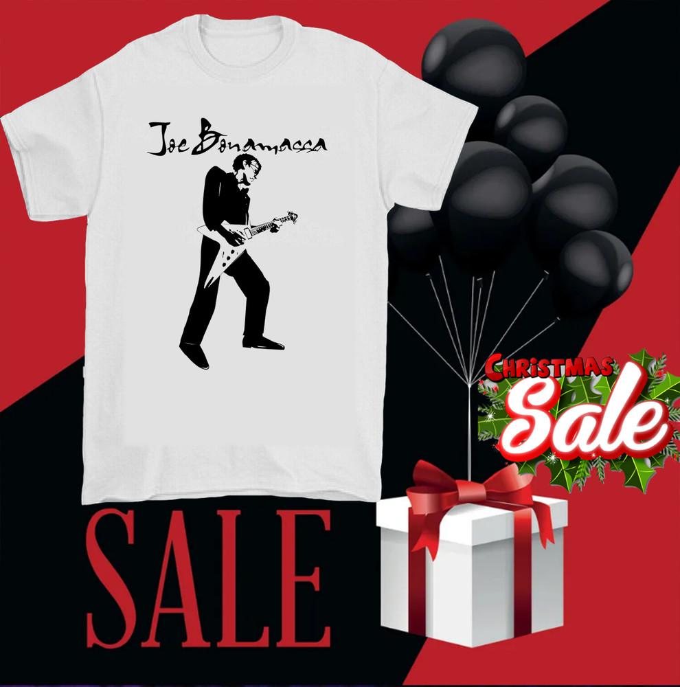 Joe Bonamassa Kurzarm Unisex weißes T-Shirt Für Fans S-5XL Herren Unisex T-Shirt