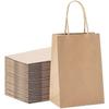 20 Pcs Brown  Paper Gift Bags 21*11*27CM, Paper Bags with Handles