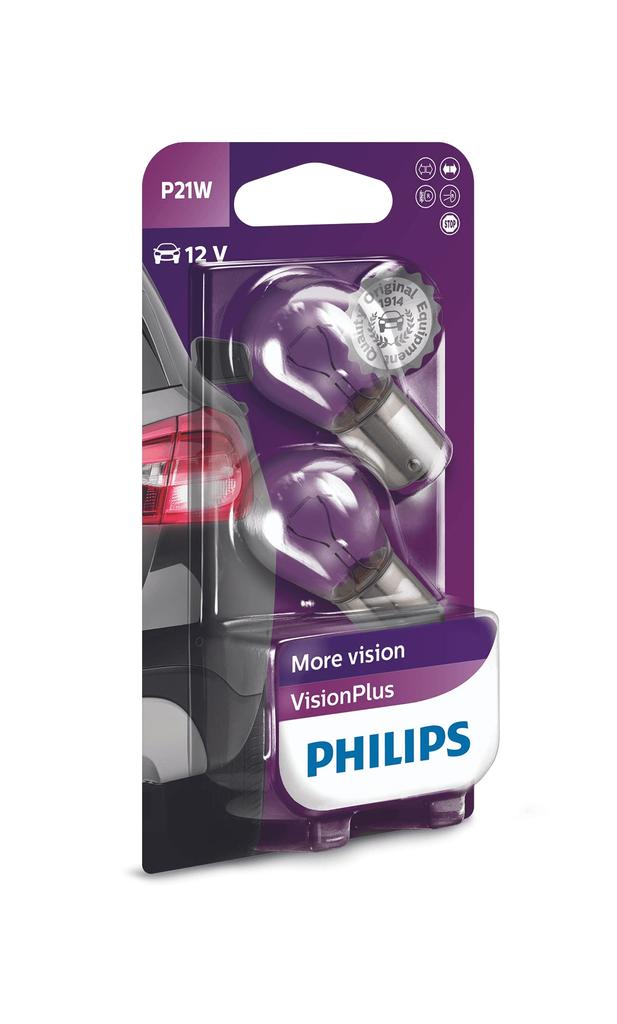 Philips 12498VPB2 Vision Plus P21W