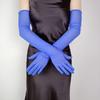 Hot Sexy Lace Long Gloves 55CM Summer Cycling Driving Sun Glove Thin Stretch Mesh Transparent Arm Sleeve Mitten Women