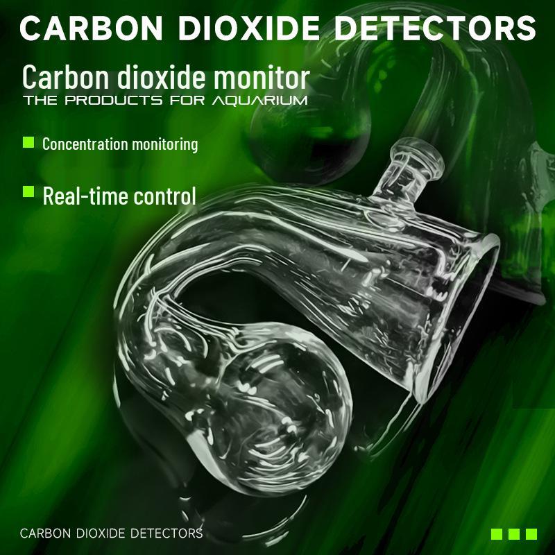 Aquarium CO2 Monitor with High Borosilicate Glass Detector