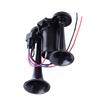 600DB Dual Trumpets 12V 15A Super Loud Horns Kit Universal For 12V Cars Motorcycles Trucks Trains Boats Accessories