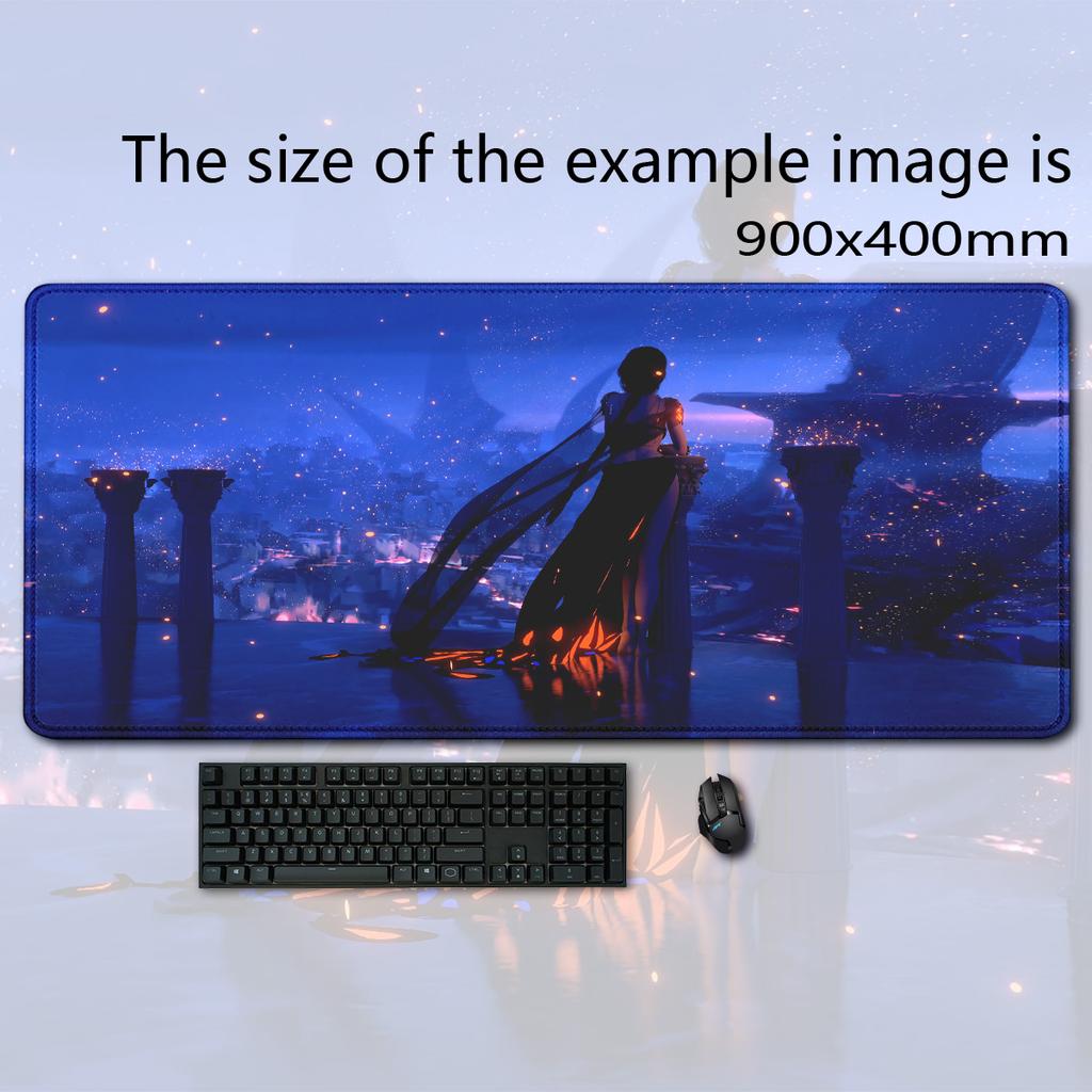 Anime Ghost Blade Ice Princess mousepad Anime mouse pad Gamer XL Computer Home Mousepad XXL Mouse Mat Non-Slip teclado mouse pad