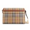 Burberry Vintage Check Leather Crossbody Bag, Luxury Gold-Tone Hardware Adjustable Strap Shoulder Bag for Women Daily Commute & Casual Outing 80920671