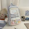 Japanese Anime School Backpack With Multiple Compartments For Teens And Students