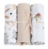 Muslin Diapers 3 Pieces (set R)