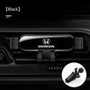 Car Logo Phone Holder Vent Gravity GPS Mount Mobile Support Accessories For Honda Civic Accord Fit City Vezel CRV Odyssey Pilot UQ8