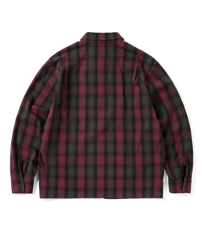 Thisisneverthat Gore-Tex Windstopper® Shaggy Check Shirt Red