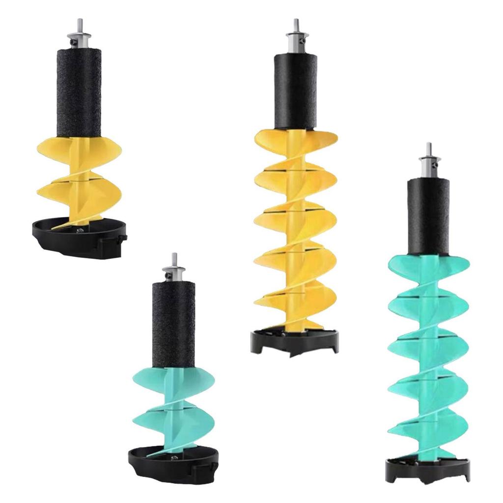 Eisbohrer Bohrer Nylon Tragbar Schnellschneidend Aluminiumlegierung Eisfischen Zubehör für Meeresfischen Outdoor-Aktivitäten Winter