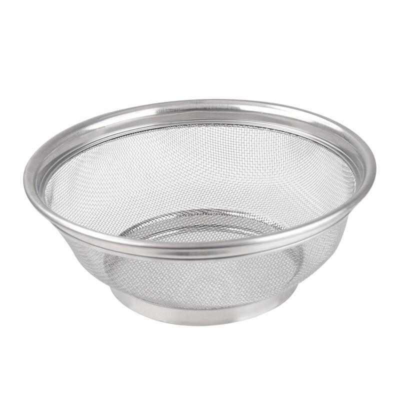 Stainless Steel Round Draining Basket