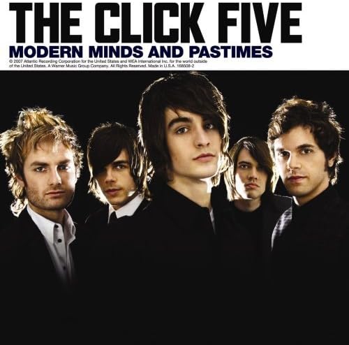 

CD CLICK FIVE - Modern Minds And Pastimes WPCR12794 Lava 2007 Japan Obi Rock