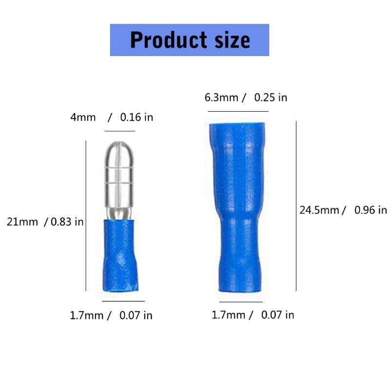 Set 200 buc. Conectori Terminali de Sârmă Include Terminali de Sârmă Multifuncționali Masculi și Feminini pentru Instalații Electrice Casnice