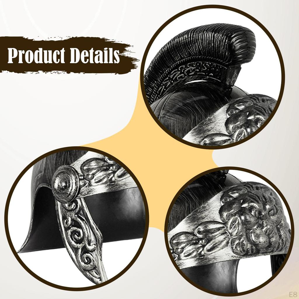 Sparta Helm für Erwachsene Kostüm Rüstung Hut Bühnenauftritt Cosplay Rollenspiel