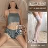 Sex Underwear Sexy Lace Suspender Split Shorts Clothing Set Suspender Large Size Women